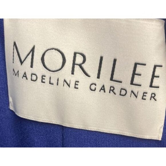 Morilee Madeline Gardner Navy Blue Mermaid Gown Size 6 - Picture 7 of 9